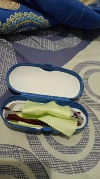 Product Review of Kacamata Baca Kacamata Plus Frame Kotak Leopard Putih ZZ455D-T Lensa Free Box dan Kain Lap from j**i 1