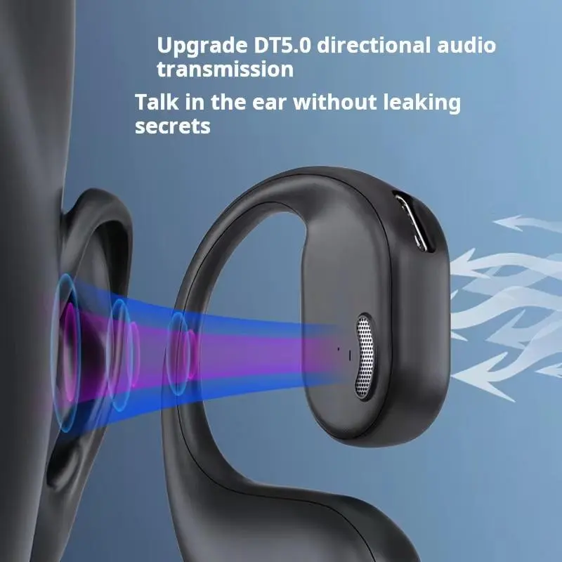 Tai Nghe Không Dây Bluetooth, FN98, Một Tai, Thiết Kế Thời Trang, Cảm Ứng, Màn Hình Kỹ Thuật Số LED 5.3, Nút Tai Giảm Tiếng Ồn, Tai Nghe Nhạc Bluetooth TWS, Thời Lượng Pin Dài 20 Giờ 2