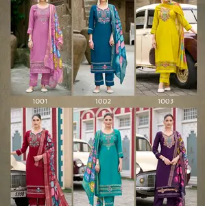 Satu Set Baju India Ld 100 dan 106 ( venesiaa )