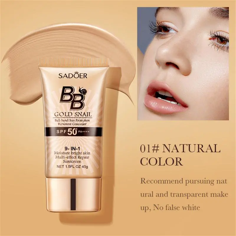 Kem Chống Nắng, SPF50, Kem Nền Che Khuyết Điểm, Kem Dưỡng Da Trong Suốt, Kem Khuôn BB, Thích Hợp Cho Mặt Và Cơ Thể, Chống Nắng Mặt Trời, Kem Dưỡng Ẩm Làm Trắng, Lâu Trôi 7