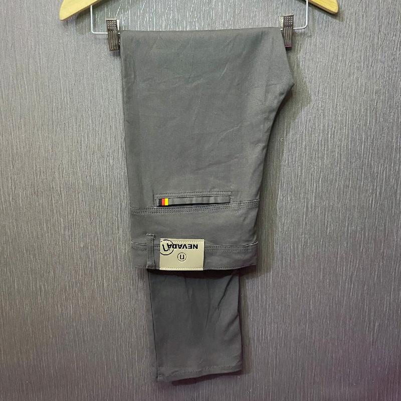 Celana Chino Panjang Pria Slim Fit Premium Kain Katun Twill Melar Dewasa  Casual Kerja Kantor Formal Nyaman Cowok celanachinos Stretch Hitam 5