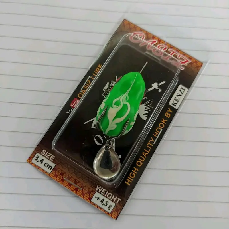 soft frog oasis lure. sofrok oasis. umpan casting 6