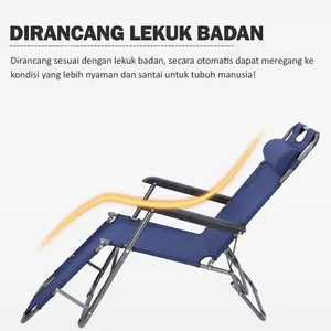 Kursi Lipat Kursi Malas Kursi Santai Lipat Kursi Portable Serbaguna Kursi Lipat Murtifungsi