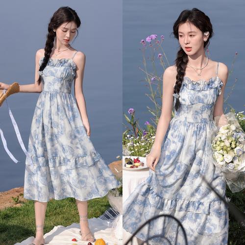 Promo 25021 french midi dress biru muda terbaru 2025 dress korean style pesta mewah elegan floral summer bodycon big size jumbo party dress elegant Formal Wanita Gaun Casual Panjang - 7846-gray, L - Promo 25021 french midi dress biru muda terbaru 2025 dress korean style pesta mewah elegan floral summer bodycon big size jumbo party dress elegant Formal Wanita Gaun Casual Panjang - 7846-gray, L -