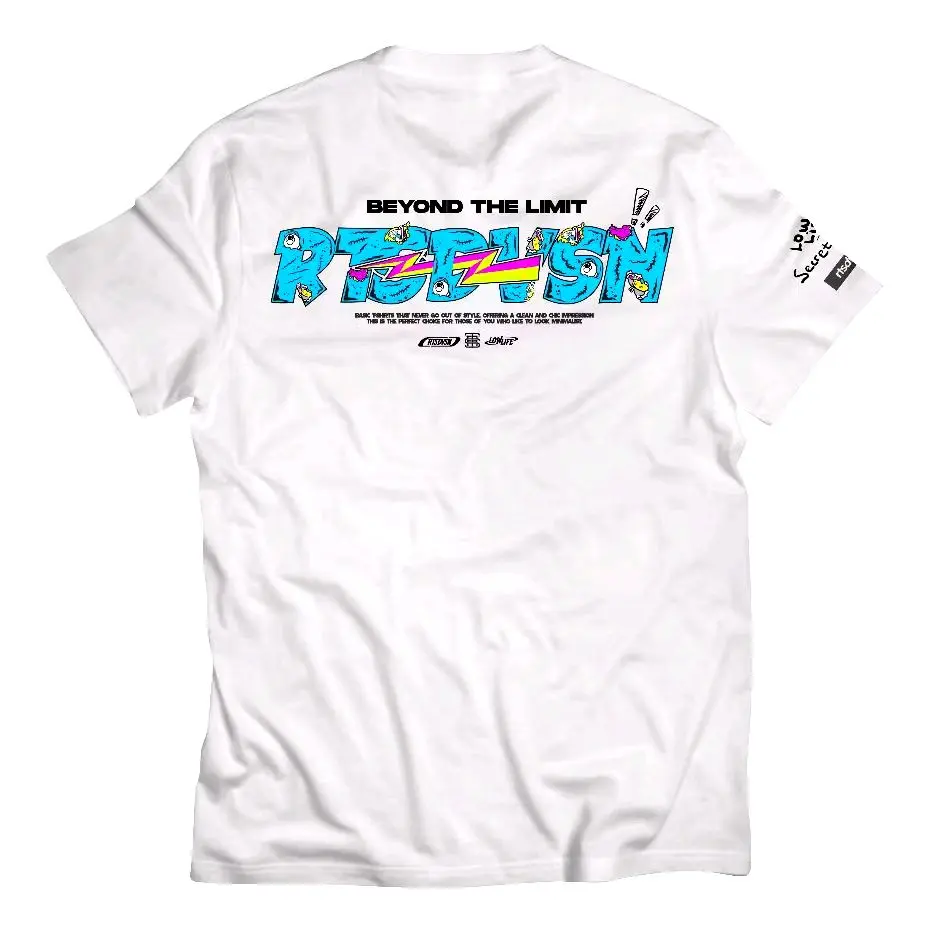 T-SHIRT RTSDVSN 271  | LENGAN PENDEK MOTIF BLEND