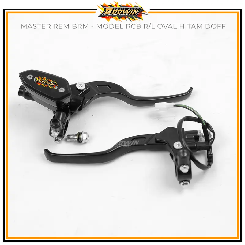 Master Rem Set Atas Oval Kotak CRF 150L KLX 150 Bigfoot D-tracker New WR 155 Universal 2