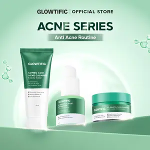Glowtific Acne Series - Glowtific 4% Salicylic Acid + Niacinamide Anti Acne Moisturizer / Glowtific 4% Salicylic Acid + Niacinamide Anti Acne Serum