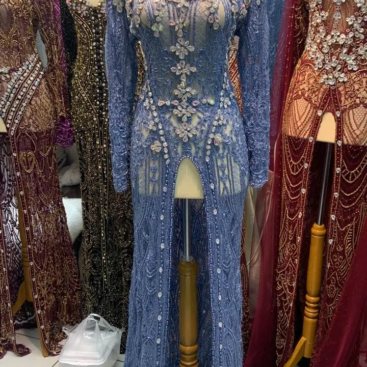 kebaya akad santili / santili full payet 1