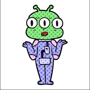 Three eyed monster