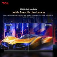 Gambar TCL 25 Inch Gaming Monitor - QD-Mini LED - 300Hz Refresh Rate - 97% DCI-P3 - 1ms (GTG) Response Time - Precise Dimming - Flexible Stand - Monitor Vertical Horizontal - Monitor IPS - Monitor Komputer  (Model: 25G64) dari TCL Indonesia Official Kota Tangerang 5 Tokopedia