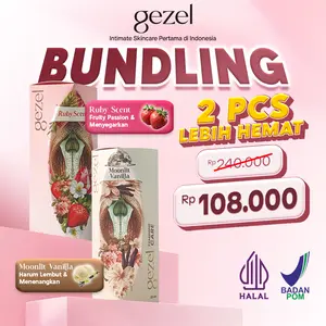 Bundling Gezel Intimate Skincare | Feminine care Strawberry & Vanilla | Perawatan Area Kewanitaan BPOM