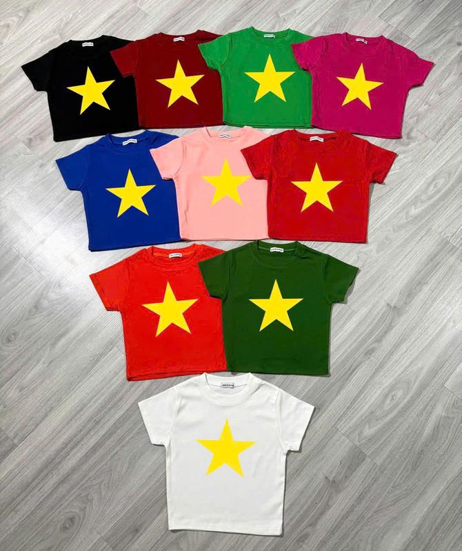 Áo croptop in hình ngôi sao Việt Nam siêu xinh giá hạt dẻ 3