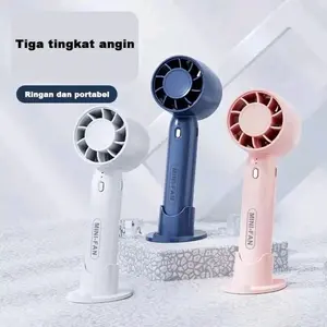 Minifan Turbo Kipas Kecil Portable  T10 KIPAS ANGIN MINI SUPER KENCANG USB Sistem Recharger Cas Ulang Ukuran 5cm x 5cm x 16cm murah Kecepatan Tinggi Karakter
