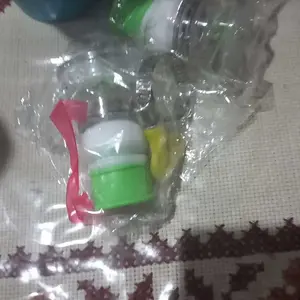 LITTLE BEE Sambungan Kran Air Flexibel Berfilter Kemasan Dus Putar 360' Filter Kran Air berbentuk kincir Hemat Air 50% Material Silikon Plastik dan Kaca Cocok untuk Kepala Keran 3cm