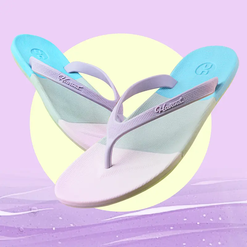 SANDAL JEPIT HAVANA SENDAL CEWEK Kaki Fashion Sendal Jepit Wanita Sandal Flatshoes Sandal Kamar Mandi Sandal Simpel Sandal Sehari hari 1