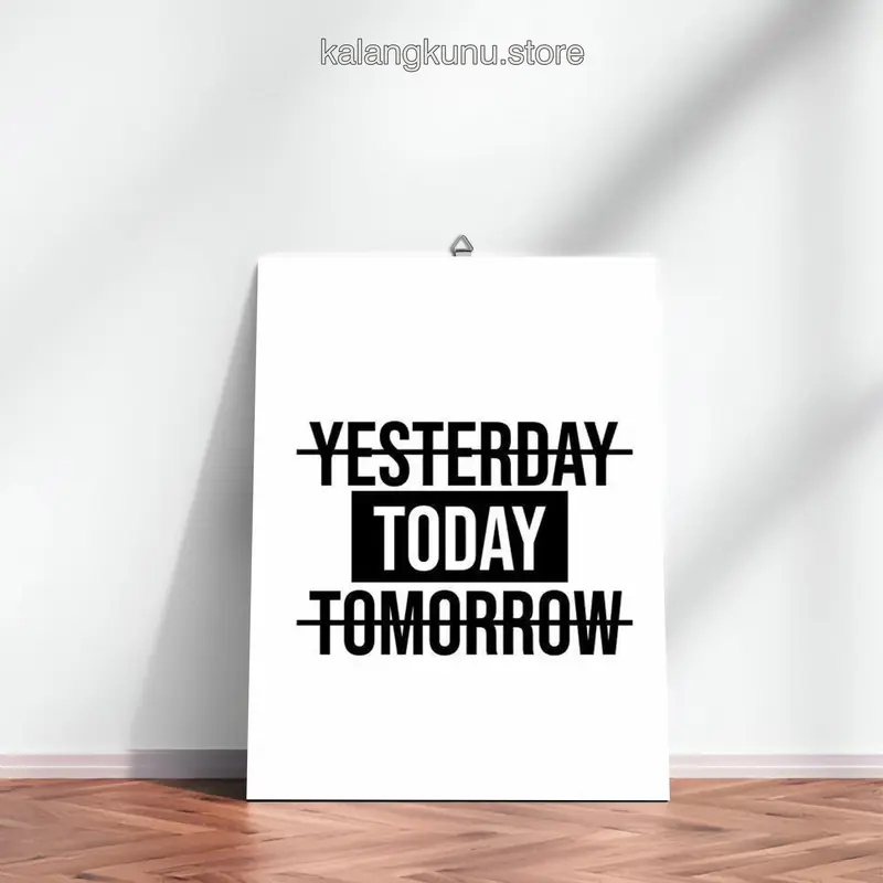 Hiasan Dinding quotes motivasi pajangan kantor dan rumah -dekorasi poster keren 4