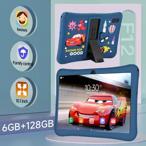 【Hancdon】F12/Kid Tablet PC 6GB + 128GB 10 Inch Anak Tablet PC Mesin Pendidikan Pembelajaran Anak PC WIFI Bluetooth Tablet PC Hadiah Terbaik|Tablet Anak / Tablet Anak / Tablet 10 Inci / Android 10 / 64/128GB / Hadiah Anak / Zoom Kamera Layar Toy Alat
