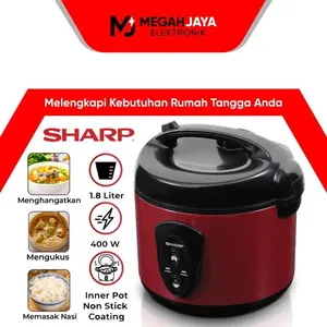 [ COD ] [ EXCLUSIVE PROMO GUDANG 12.12 ]RICE COOKER / MAGIC COM  KS-N18MG-RD / KSN 18 MG SL / KSN 18MG RD(1,8 LITER)
