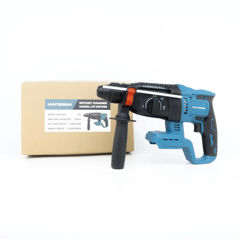 Thân máy khoan bê tông HUNTERMAN HT-KBT888 Tốc độ không tải 0-980 vòng phút