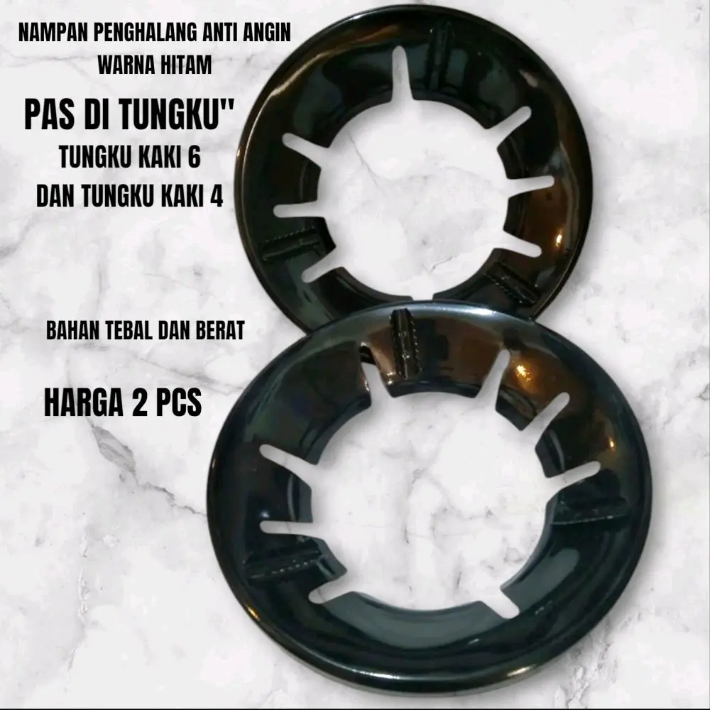 Tatakan Coper Tungku Kompor ,anti angin warna hitam ,2 Pcs yah kak,ORIGINAL ASLI Bahan Tebal bukan yang tipis,Untuk Kompor Rinnai Tunggku kaki 6 dan tungku kaki 4 yah kak, Murah Hemat dan Berkualitas