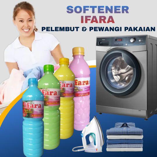 Product Introduction of Softener Ifara Pelembut dan Pewangi Pakaian Original 1 Liter - Clean, Anak, Bunga, Merah 38