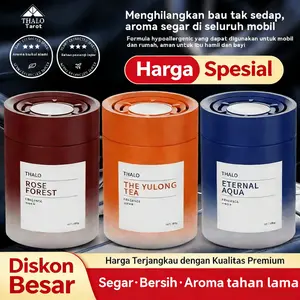 Car Fragrance Parfum padat serbaguna untuk mobil dan rumah dengan daya tahan wangi jangka panjang, ukuran portable pas di lubang gelas mobil. Menghilangkan berbagai bau buruk di ruangan tertutup, ekstrak herbal alami tanpa zat beracun, pengharum estetik