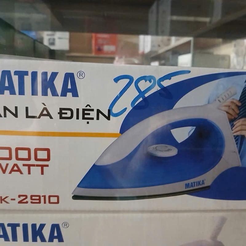 Matika Máy Ủi Điện 2800W Model K-2910 - Công Suất Cao Cho Sợi Vải