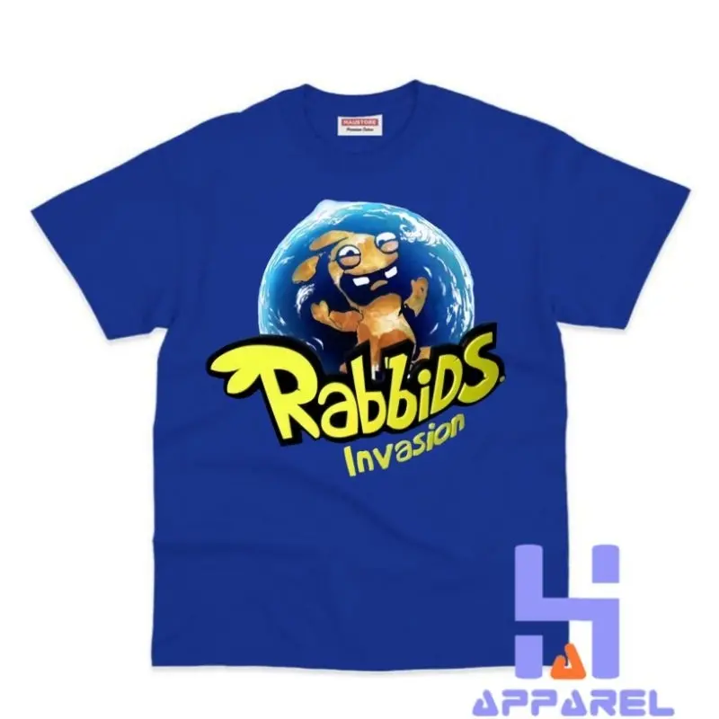 BAJU ANAK KAOS ANAK RABBIDS INVASION KARTUN COD 4