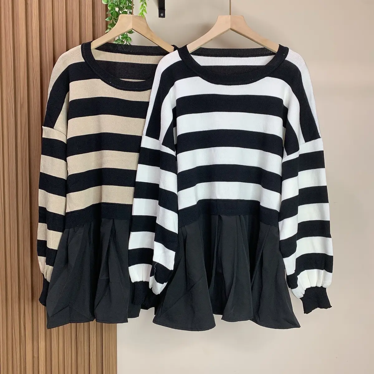 BLouse Babydol Knitwear Atasan Sweater Panjang Wanita