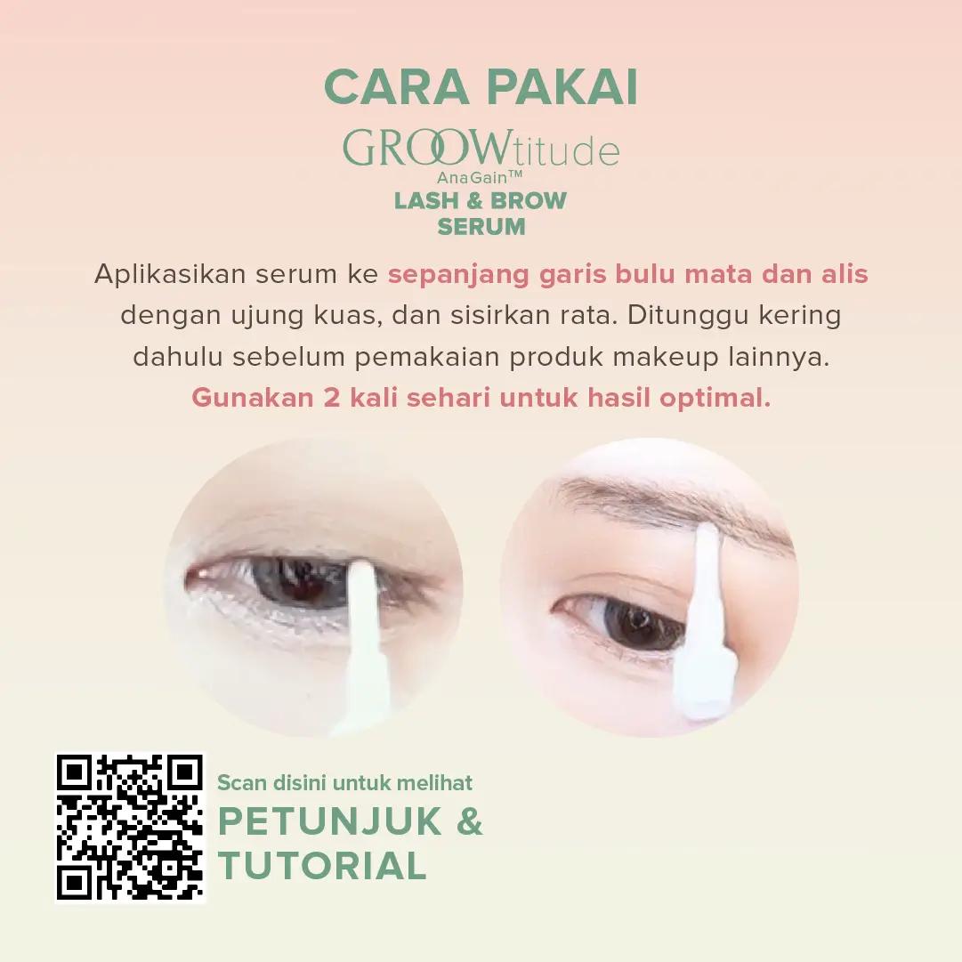 ROONA-Groowtitude Brow & Lash Serum Membantu Menumbuhkan, Menebalkan, Menguatkan Alis & Bulumata Natural Alami -Duplicate