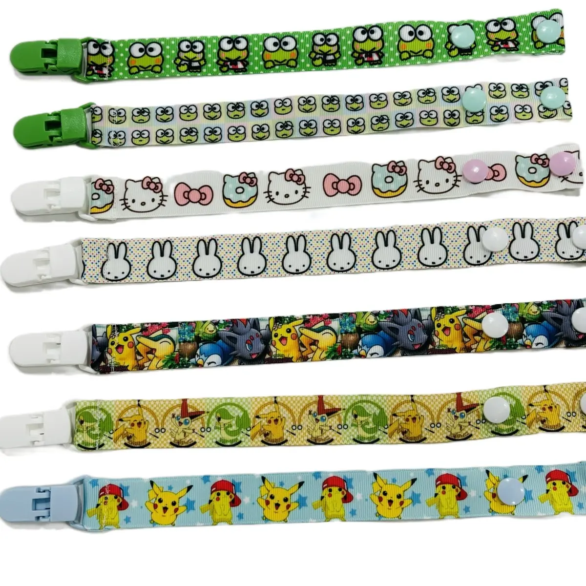 Pacifier clip strap for the little ones claw type
