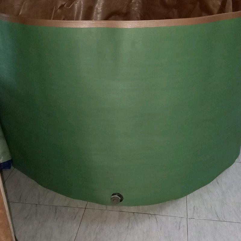 kolam bulat tanpa rangka.ukuran diameter 2,5 tinggi 60cm 0