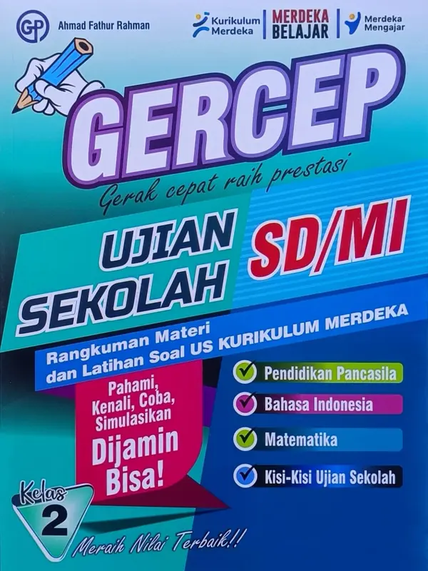 Buku Bank Soal Ujian Sekolah Kurikulum Merdeka Kelas 1,2,3,4,5,6 SD/MI Tahun 2024/2025 Sesuai Kisi Kisi Dan CP Terbaru - Gercep 3