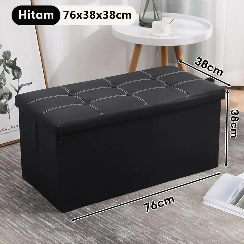 Hitam-76*38*38CM