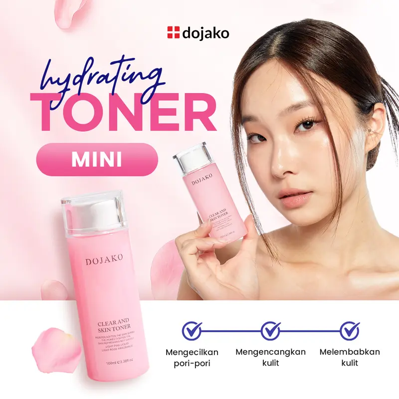 [PROMO] DOJAKO Hydrating Toner 100ML Skincare Muka Refreshing Nourish toner Mengencangkan Wajah Melembutkan Mencerahkan Perawatan Kering Berjerawat 0
