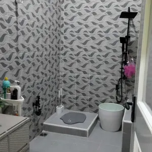 shower tiang set coulomn stainless kotak Hitam+ kran cabang Minimalis Pipa Minimalis Pipa Air Gantung Selang Silver   canggih shower Black Shower Tiang Set Stainless Column Set Hitam Anti Karat Panas Dingin Air Kran Cabang Mixer