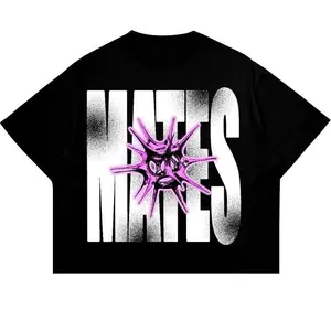 Combed New Fashion Kaos【HOT】Crop Top Boxy Kaos Hitam SOOL Cotton Combed 24s T-Shirt Kaos Motif Pria Oversize S-3XL Tee Pernapawscchwikhs Panjang Baju