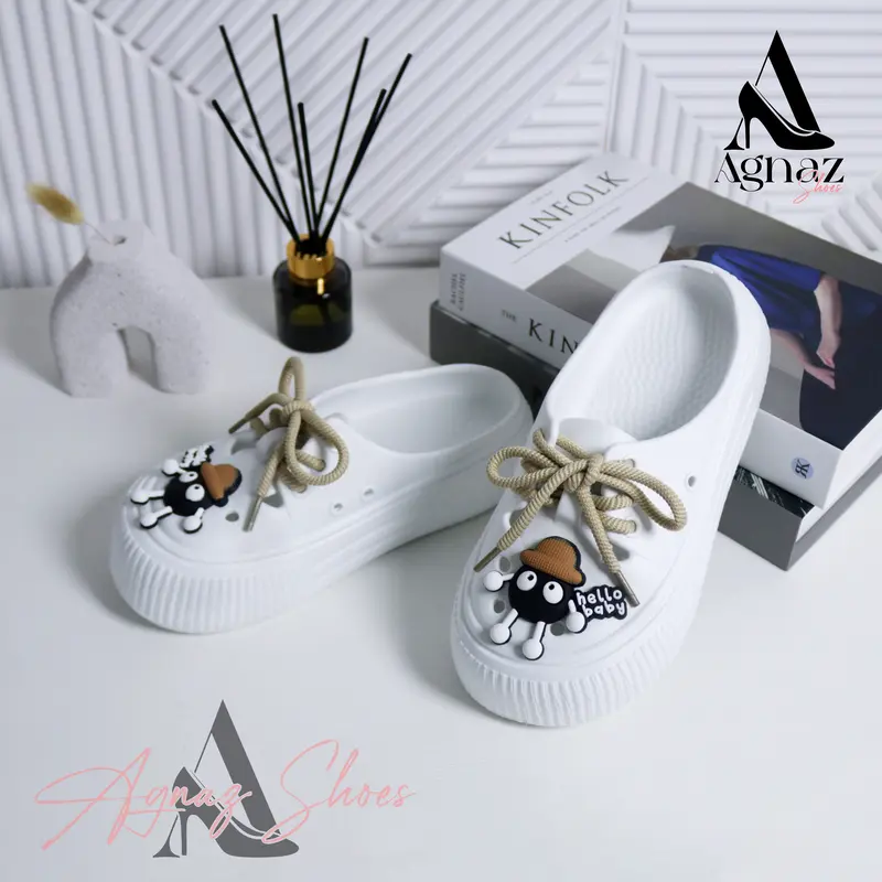 [ CANDY 24271 ] Sepatu Sandal Wanita Sendal Shoes Tinggi EVA Rubber Karet Kekinian Antislip Empuk Ringan Premium Elegan Modis Nyaman Dipakai Outdoor dan Indoor Tahan Air Anti Licin Desain Modern Cocok untuk Segala Aktivitas Harian Fashionable dan Stylish 3