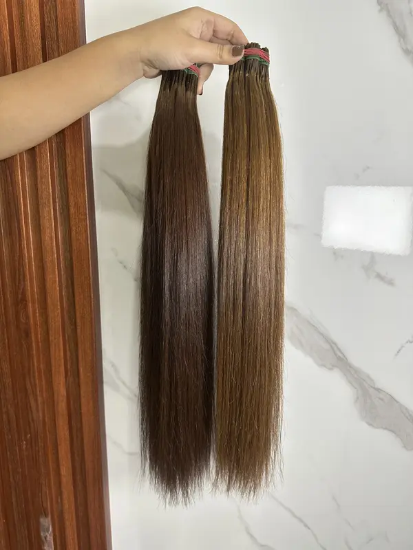 EXTENSION BROWN 50 CM SMOOTHING 20  - 100 HELAI, PREMIUM 0
