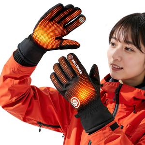 【日本国内発送】SOLOEVER スキーグローブ スノーボードグローブ 手袋防寒 スキー手袋 防寒グローブ 男女兼用 冬用 防風防水・撥水加工 滑り止め付き 保温力 通気性・速乾性 デザイン クライミング・登山・雪遊び・除雪作業に最適 男女兼用