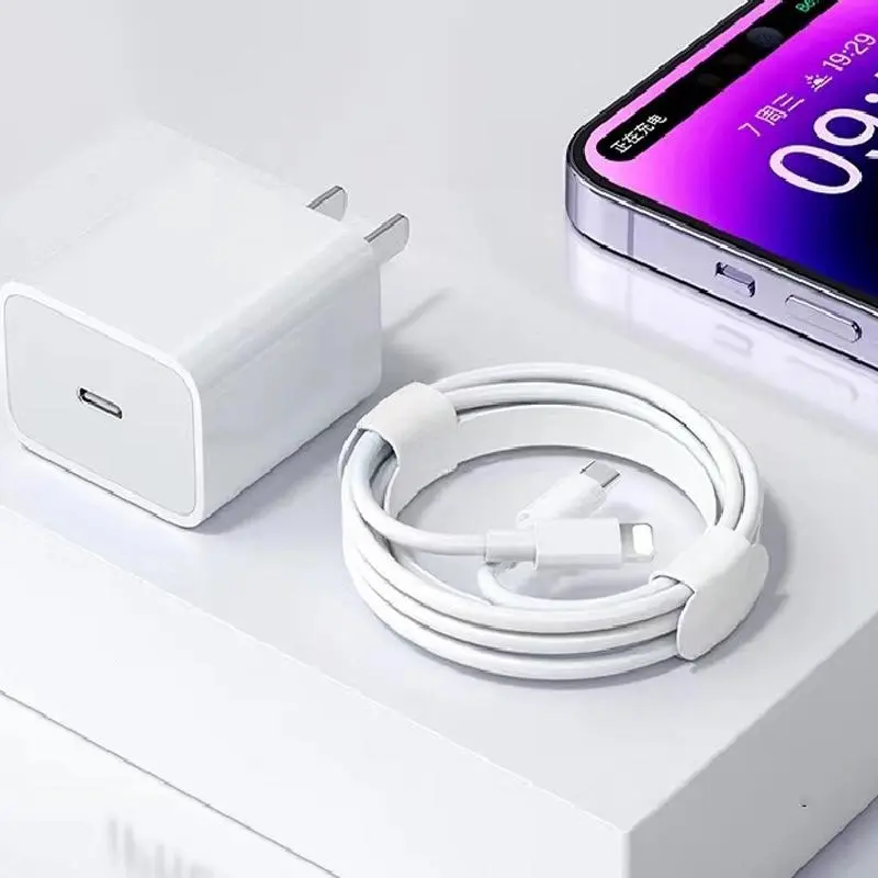 ที่ชาร์จเร็ว, SP, ที่ชาร์จเร็ว USB C PD, 30W, เข้ากันได้กับ iPhone 14, 13, 12, 11, pro Max, Xs, XR, x, 8 Plus, พร้อมอุปกรณ์เสริม