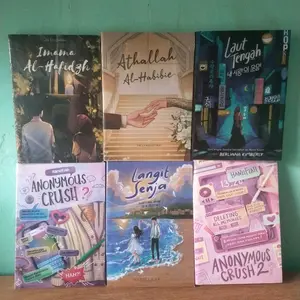 Buku / Novel Remaja / Langit Senja / Laut Tengah/ Anonymous 1&2 / Athallah Al Habibie / Imama Al Hafidz