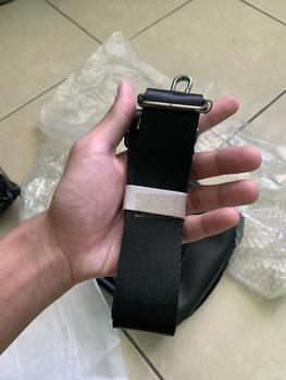 Product Review of Tas Selempang Pria Kulit Tas Tangan Clutch Bag Pria PRAHA BLACK hitam cowok from h**y 3