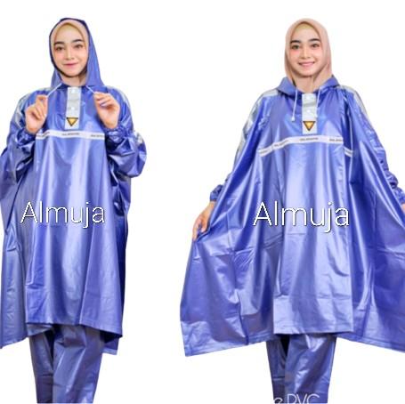 Jas Hujan Terra Poncho Lengan Celana Ekstra Jumbo Elephant Brand - Bahan PVC Berkualitas Tinggi 2
