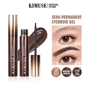 KIMUSE 72H Eyebrow Tint Gel Instantly Semi-Permanent Waterproof  Long-lasting High Pigment Brow Gel Natural Finish Makeup