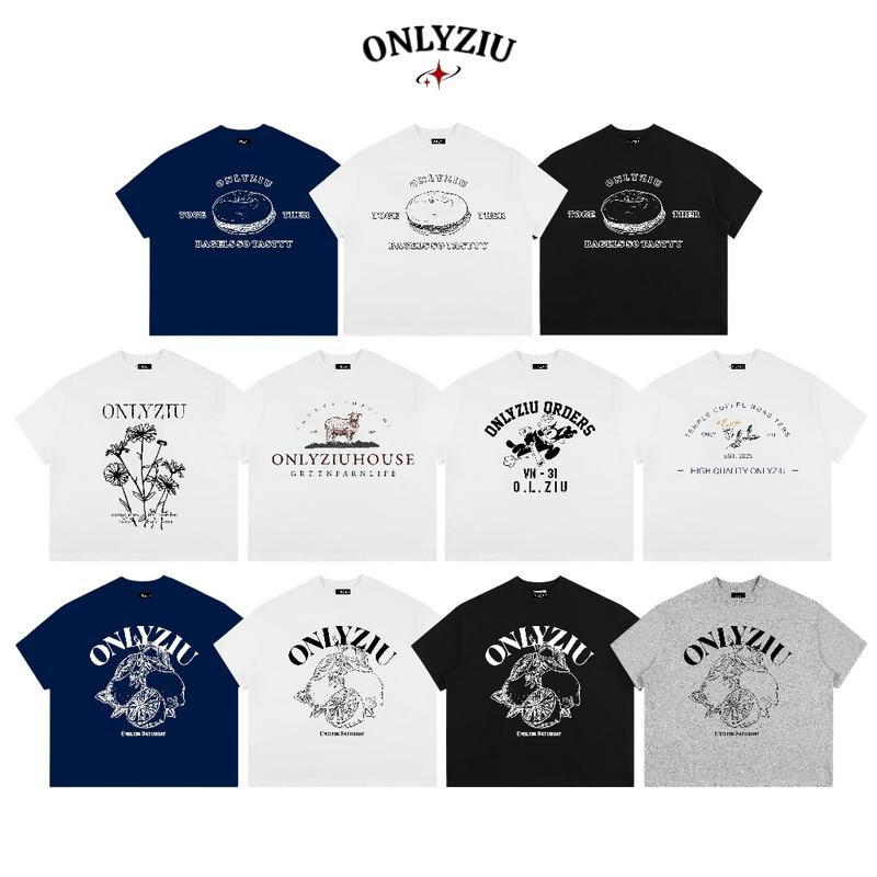 Áo Thun Boxy Local Brand ONLYZIU Form Rộng 250gsm " VINTAGE " Cotton Cổ Tròn Tay Ngắn Áo Phông Form Rộng Nữ Mùa Hè Kiểu Đẹp Unisex Nam Nữ