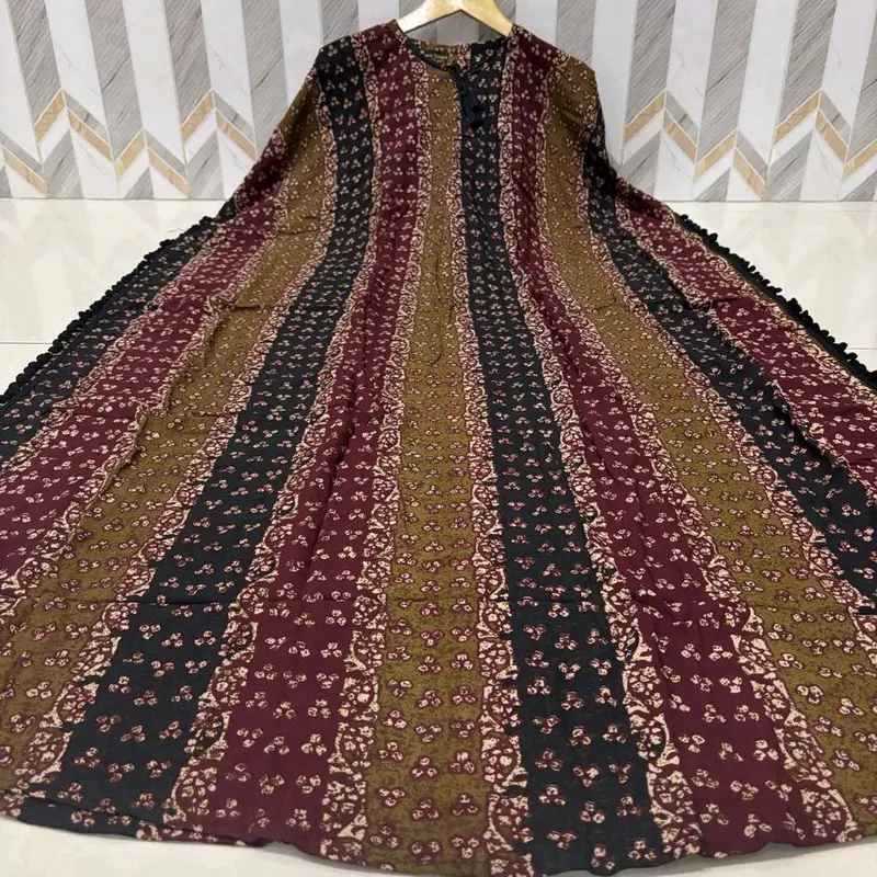 Dress Midi/panjang Lowo Terbaru Terbestseller/lowobatik/lowodress 4