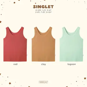 BOHOPANNA - PANNADAILY - PANNA DAILY - BABY & BAYI - SINGLET BOY - Singlet Anak