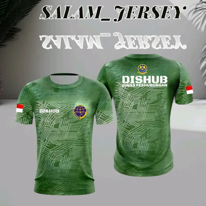 Baju Kaos Dishub Terbaru 2024 Drifit Embose Pria 2