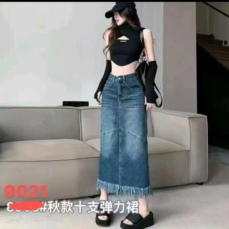 Rok jeans import bkk rawis 7/8 2